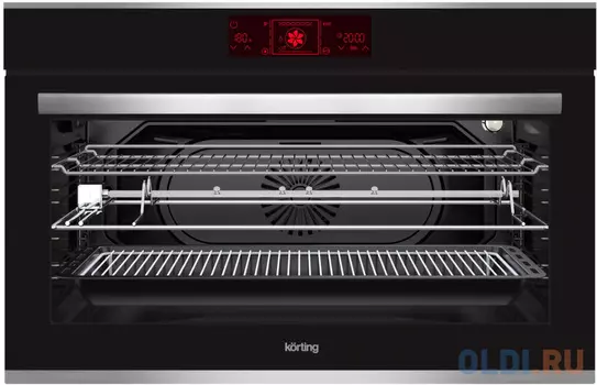 Электрический шкаф Korting OKB 7129 SGN черный