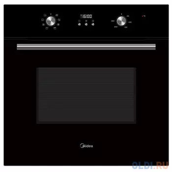 Электрический шкаф Midea MO47001GB черный/нержавеющая сталь