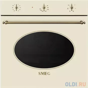 Электрический шкаф Smeg SF68M3VPOGL кремовый