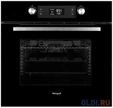 Электрический шкаф Weissgauff EOM 691 PDBS черный