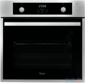 Электрический шкаф Whirlpool AKP 786 IX черно-серебристый