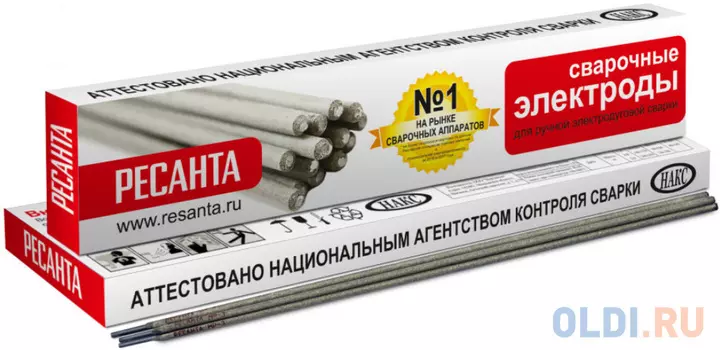 Электроды для сварки Ресанта МР-3 4 мм 1 кг