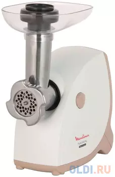 Электромясорубка Moulinex ME476132 400 Вт белый бежевый