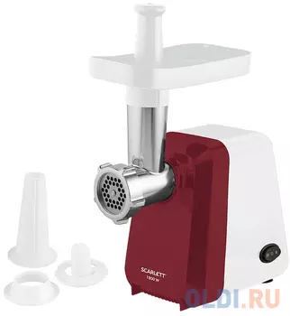 Электромясорубка Scarlett SC-MG45S62 белый красный