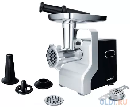 Электромясорубка Steba MG 1400 серебристый чёрный