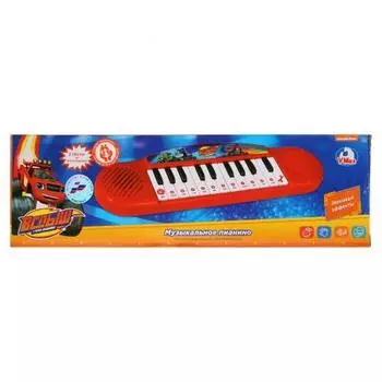 Электропианино Песни из м/ф Вспыш.ТМ "УМКА" на бат. руссифиц. в русс. кор.2*60шт