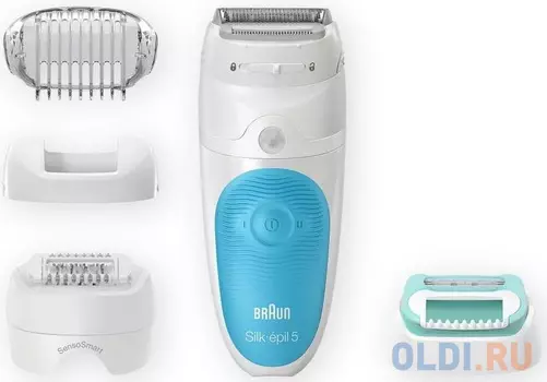 Эпилятор Braun SES 5-610 белый синий