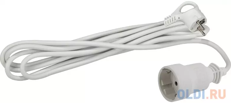 ЭРА Б0039817 Удлинитель UX-1е-3m с заземл, 1гн, 3м, ПВС, 3x0.75мм2, 10А