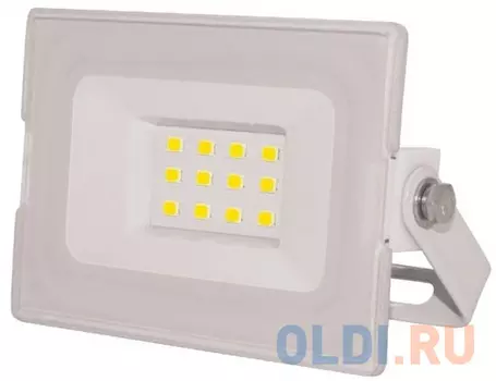 ЭРА Б0043569 Прожектор светодиодный LPR-031-0-65K-010 10Вт 800Лм 6500К 95x62x35 белый корпус