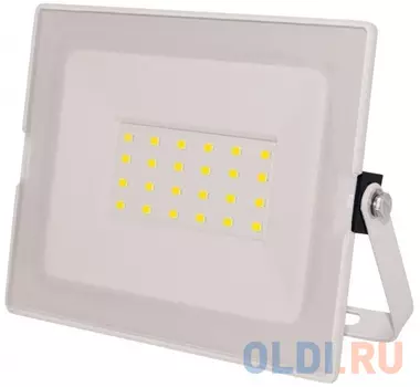 ЭРА Б0043571 Прожектор светодиодный LPR-031-0-65K-030 30Вт 2400Лм 6500К 139x104x35 белый корпус