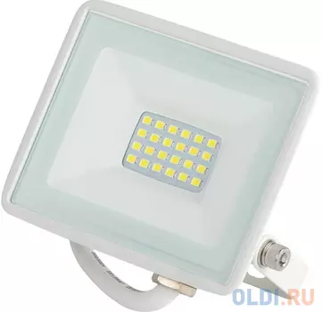 ЭРА Б0054641 Прожектор светодиодный уличный LPR-023-W-65K-030 30Вт 6500K 2400Лм IP65 белый