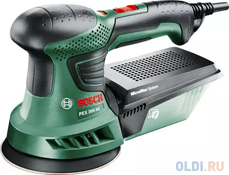Эксцентриковая шлифмашина Bosch PEX 300 AE 270Вт 125мм