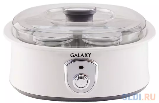 Йогуртница GALAXY GL2690 белый серебристый