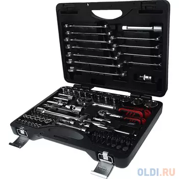 JTC Набор инструментов 1/4" & 1/2" 6-гранный в кейсе 85 предметов JTC-H085C-B72