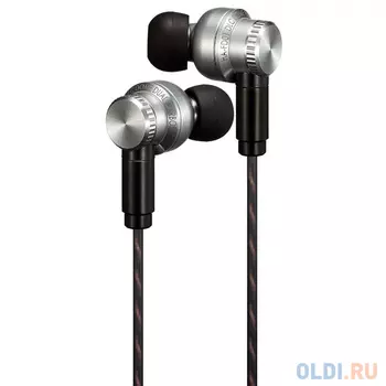 JVC Наушники проводные внутриканальные, модель HA-FD01-F. Цвет: Серый