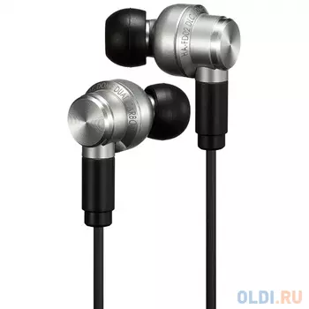 JVC Наушники проводные внутриканальные, модель HA-FD02-F. Цвет: Серый