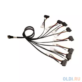 Кабель ACD-60006-JP Slimline SASx8 (SFF8654) -to- 8x U.3 Direct, 1M, (аналог Broadcom 05-60006-00) {30}