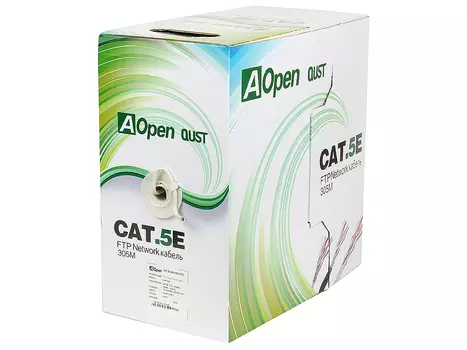 Кабель Aopen FTP 4 пары кат.5е (бухта 305м) p/n: ANC524