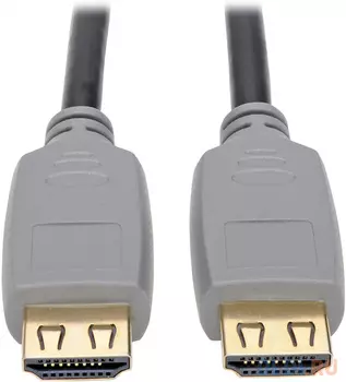 Кабель HDMI 3м Tripplite P568-010-2A круглый черный