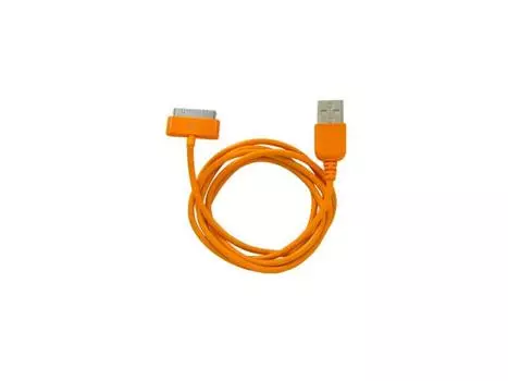 Кабель CBR Human Friends Super Link Rainbow C Orange USB 1м для iPhone 3G/4, iPad 1/2/3, iPod 5