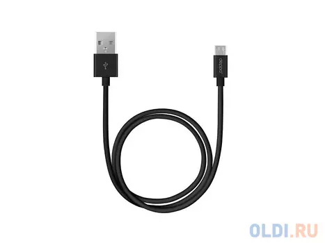 Кабель Deppa USB-microUSB 2м черный 72205