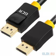 Кабель DisplayPort 7м Green Connection 33-050582 круглый черный