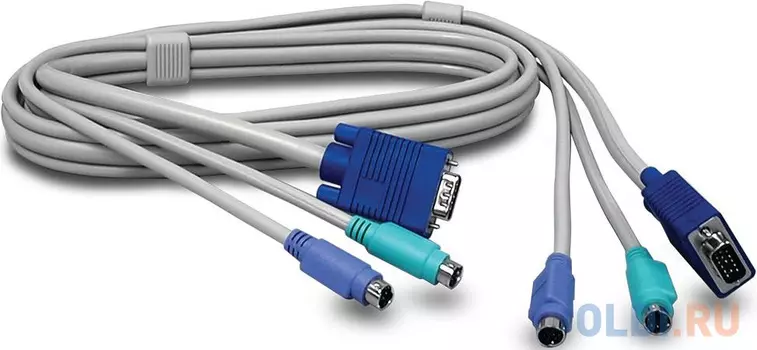 Кабель для КВМ Trendnet TK-C06 1.8 метра (2 x PS/2 + SVGA)