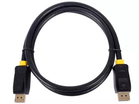 Кабель DP Greenconnect 1.0m DisplayPort v1.2, 20M/20M, черный, 28/28 AWG (33-050531)