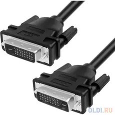 Кабель DVI 3.5м Green Connection GCR-DM2DMC-3.5m круглый черный