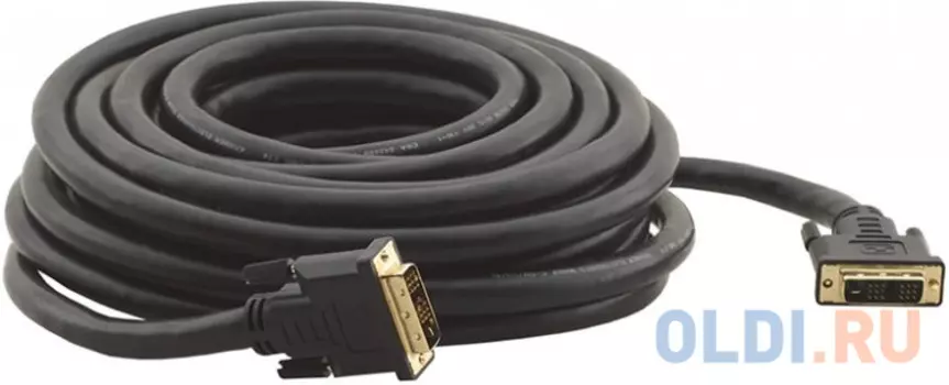 Кабель DVI 4.6м Kramer 94-0111015 круглый черный