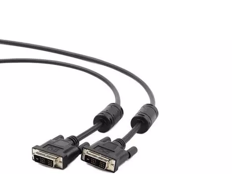 Кабель DVI-DVI 4.5м Single Link Gembird экранированный ферритовые кольца пакет CC-DVI-BK-15