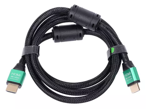 Кабель Greenconnect HDMI 1.2 м версия 2.0, Ultra HD, 3D
