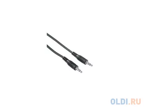 Кабель Hama 3.5 мм Jack (m-m), стерео, 1.5 м, черный H-48912
