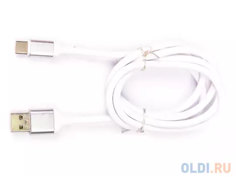 Кабель Type-C 1м Harper SCH-730 круглый белый