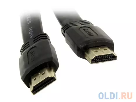 Кабель HDMI 19M/M 1.4V плоский 3m TV-COM