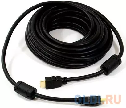 Кабель HDMI 19M/M ver 2.0, 10М, 2 фильтра Aopen <ACG711D-10M