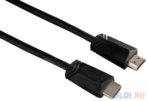 Кабель HDMI 1.5м Hama черный 122100