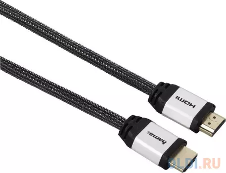Кабель HDMI 2м HAMA 00056580 круглый черный