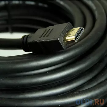 Кабель HDMI 30м TELECOM CG511D-30M круглый черный