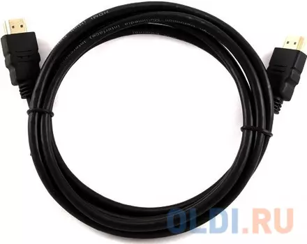 Кабель HDMI 3м 5bites HM-100-030NA круглый черный