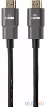 Кабель HDMI 3м AOpen ACG863-3M круглый черный