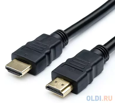 Кабель HDMI 3м Atcom AT7392 круглый черный