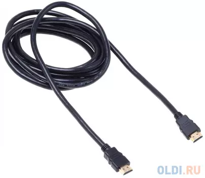 Кабель HDMI 3м BURO BHP RET HDMI30-2 круглый черный