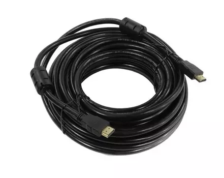 Кабель 5bites APC-200-150F HDMI M / HDMI M V2.0, 4K, высокоскоростной, ethernet+3D, зол.разъемы, ферр.кольца, 15 метров