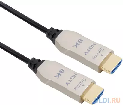Кабель HDMI 5м iOpen AD3743C-5.0 круглый черный