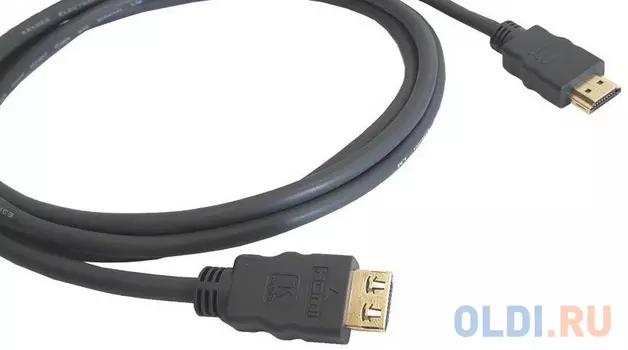Кабель HDMI 7.6 м Kramer C-MHM/MHM-25 круглый черный