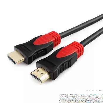 Кабель HDMI Cablexpert, серия Silver, длина 1,8 м, v1.4, M/M, позол.разъемы, феррит. кольца, коробка