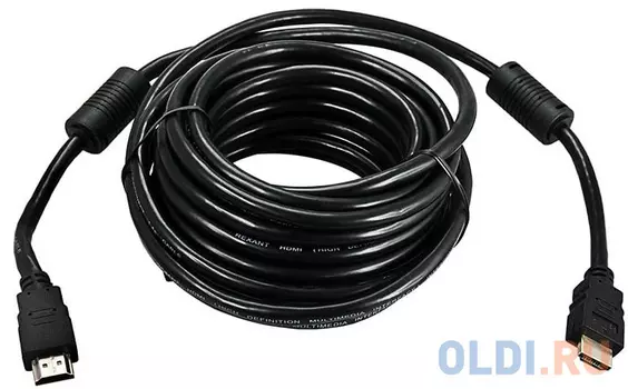 Кабель HDMI - HDMI gold 20М с фильтрами REXANT