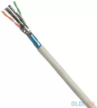 Кабель информационный Panduit PFFY6X04WH-HED кат.6A F/FTP 4X2X23AWG LSZH внутренний 500м белый
