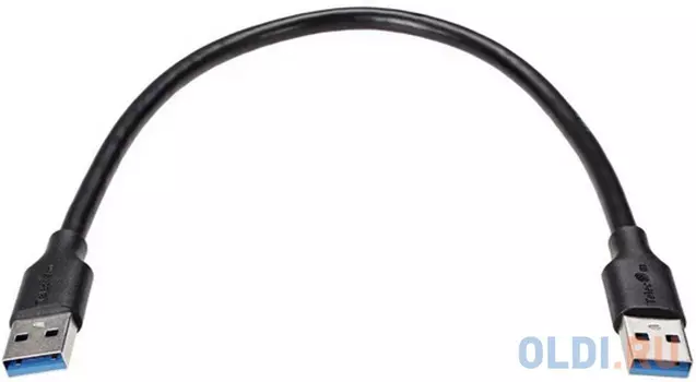 Кабель/ Кабель соединительный USB3.0 Am-Am 0.3m Telecom (TUS715-0.3M)